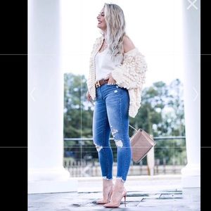 Chic wish knit your love cardigan NWT